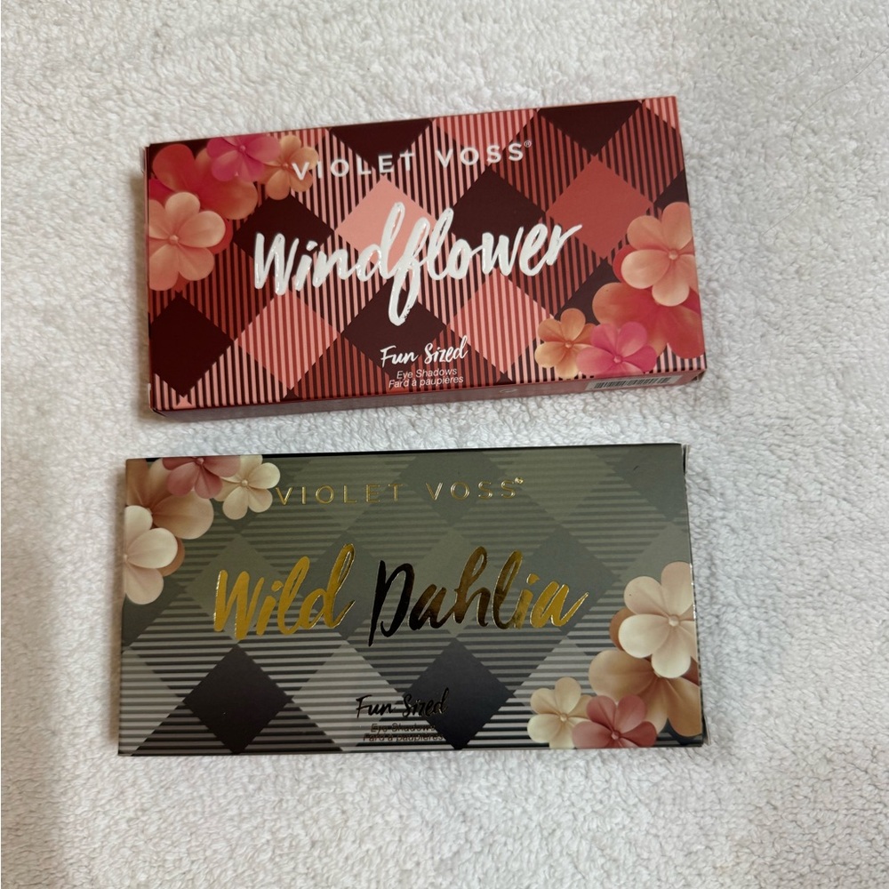 Violet Voss Windflower and Wild Dahlia Fun Sized Palettes